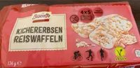 Kichererbsen Reiswaffeln