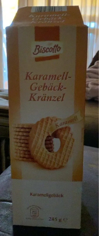 Karamell-Gebäck-Kränzel