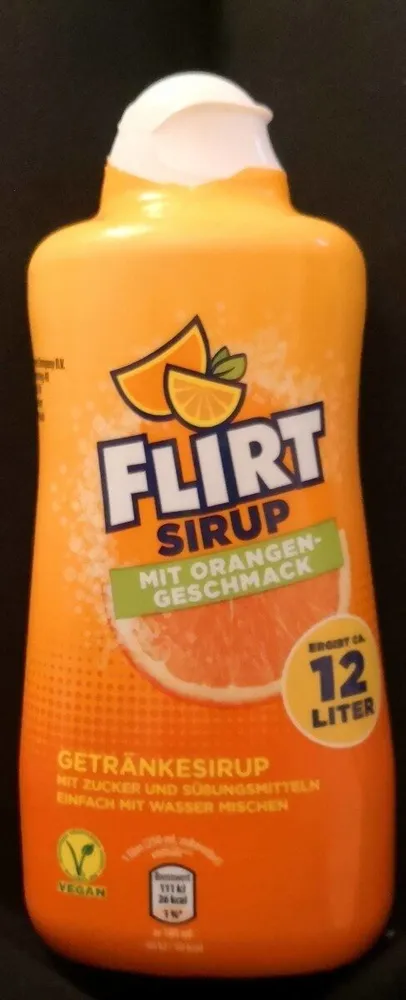 SIRUP MIT ORANGENGESCHMACK
