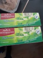 Pfefferminze Teebeutel