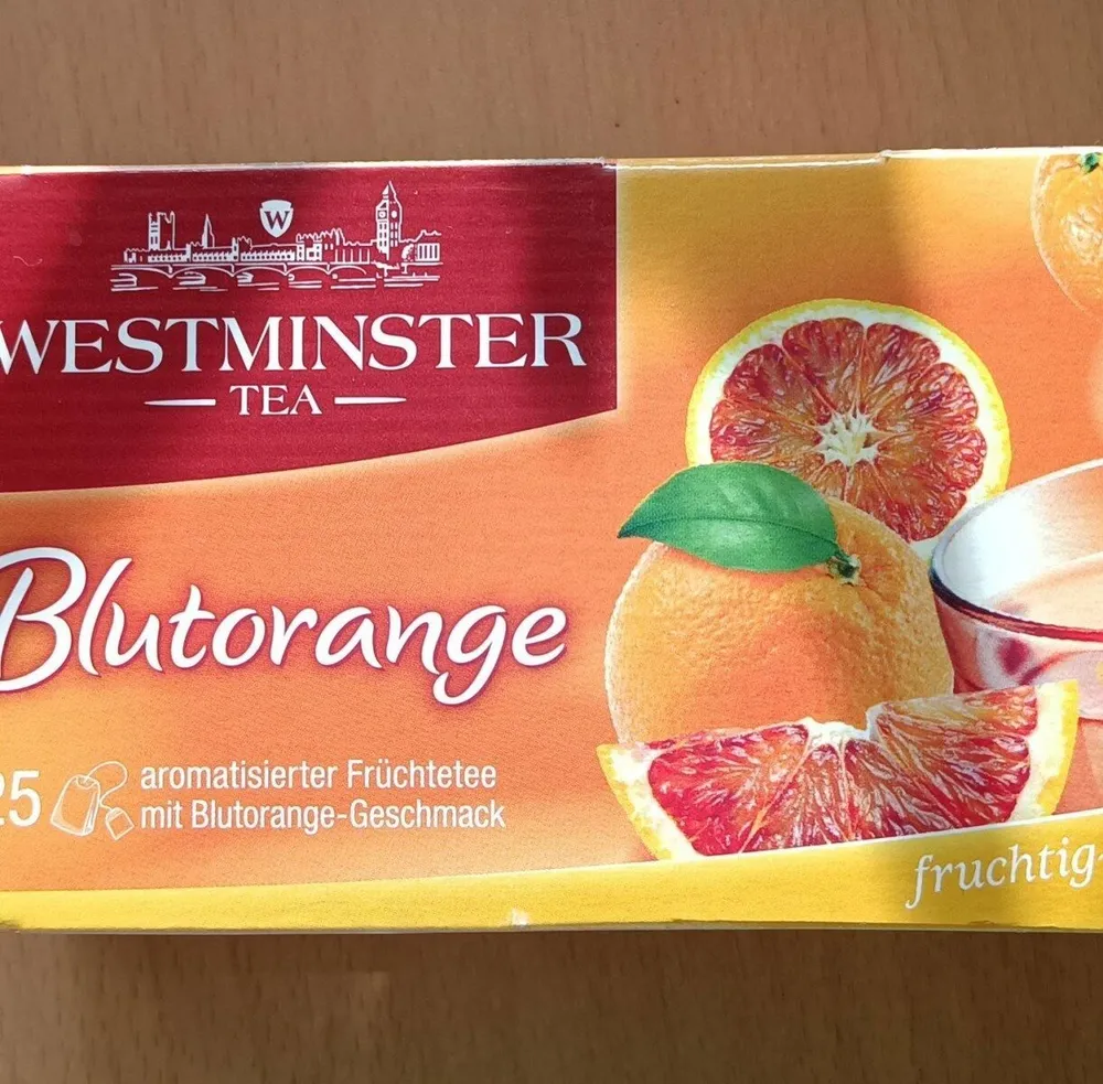 Aromatischer Früchtetee Blutorange