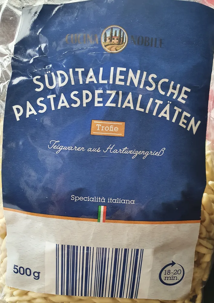 Süditalienische Pastaspezialitäten