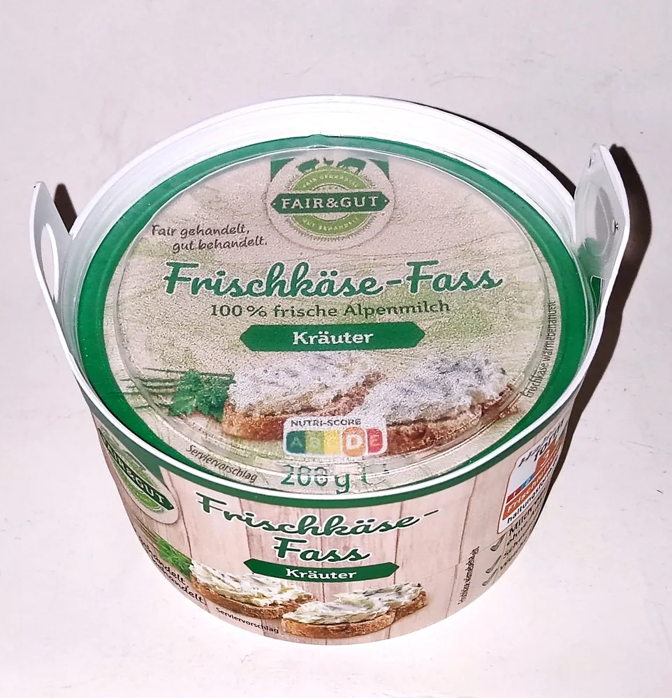 Frischkäse-Fass - Kräuter
