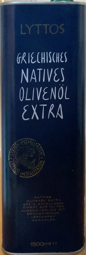 Griechisches natives Olivenöl extra