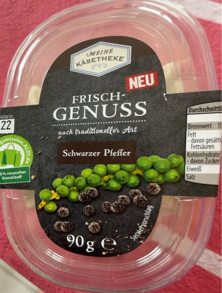 Frisch Genuss schwarzer Pfeffer