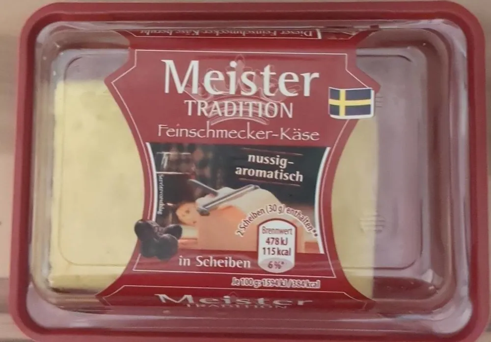 Meister Tradition Feinschmecker Käse -nussig aromatisch