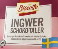 Ingwer Schoko-Taler