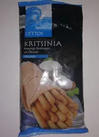 MEDITERRANE KRITSINIA Knusprige Brotstangen mit Olivenöl Meersalz