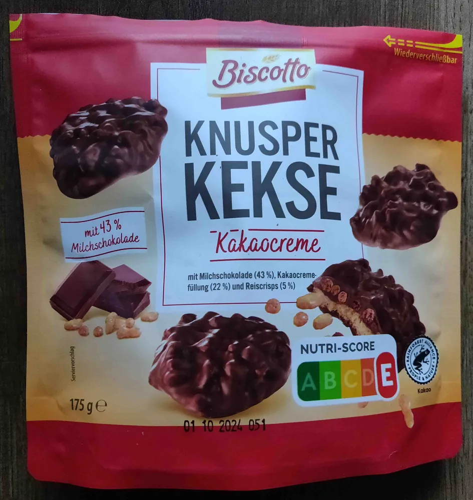 Knusper Kekse Kakaocreme
