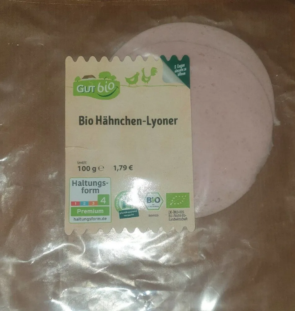 Bio Hähnchen - Lyoner