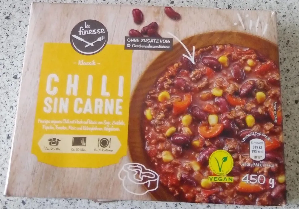 CHILI SIN CARNE