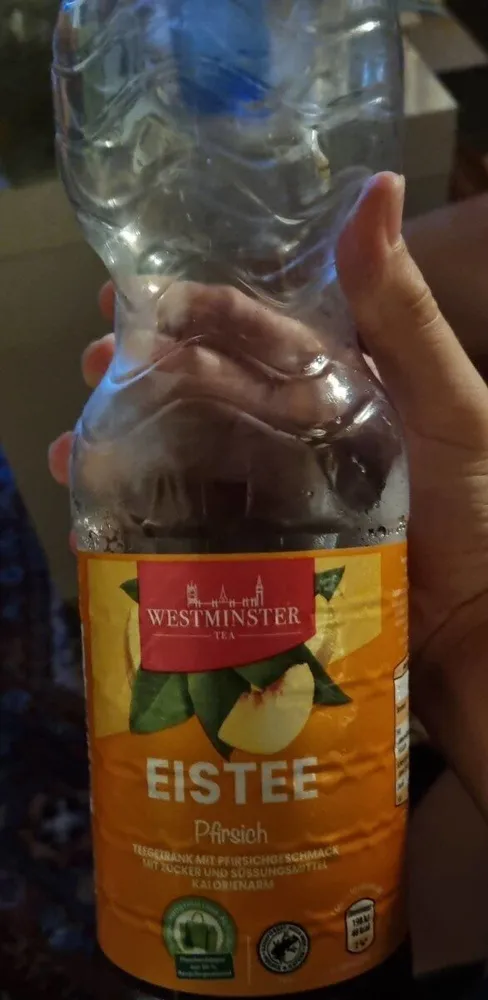 Pfirsich eistee