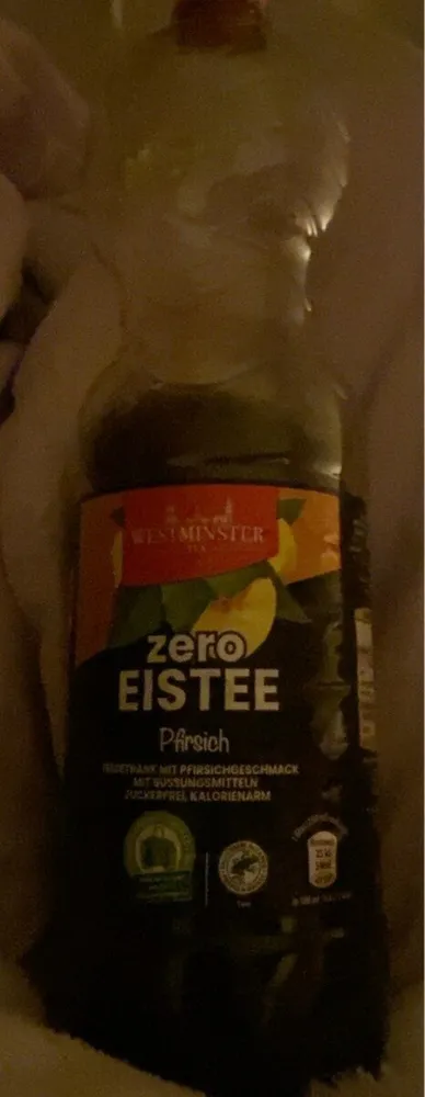 Zero Eistee Pfirsich