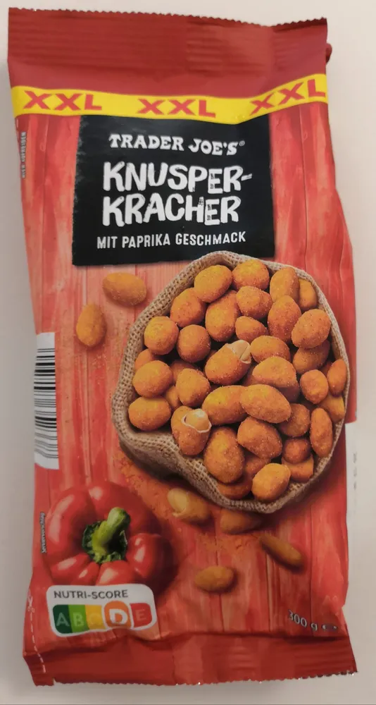 Knusperkracher mit Paprika Geschmack
