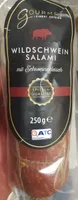 Wildschwein-Salami mit Schweinefleisch