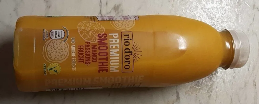 Premium Smoothie Mango-Passionsfrucht und andere Früchte