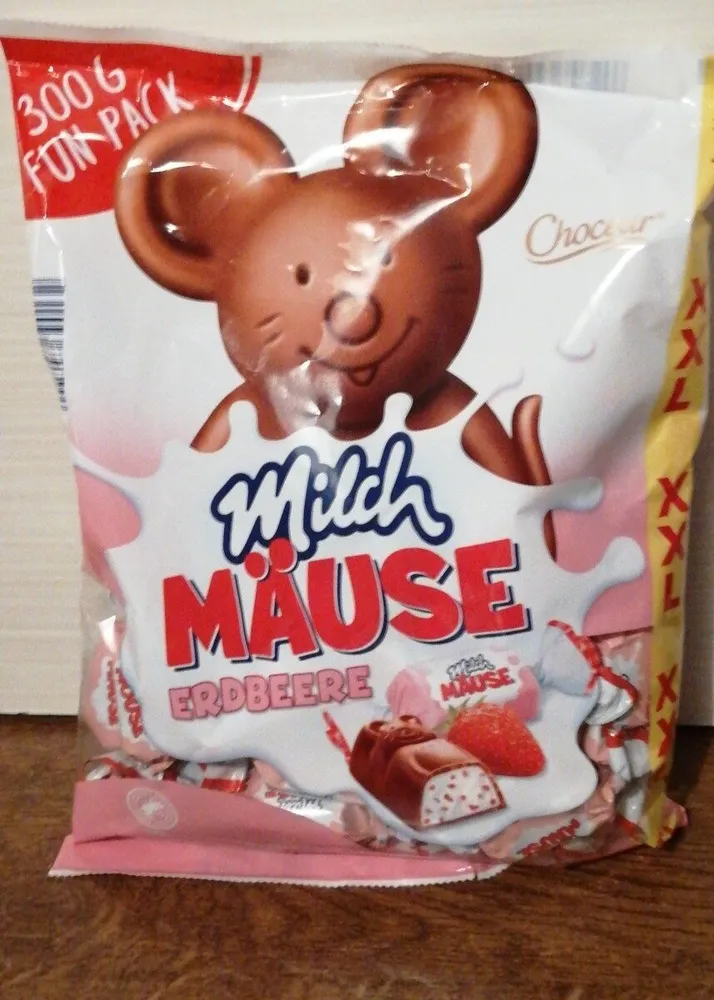 Milch Mäuse Erdbeere