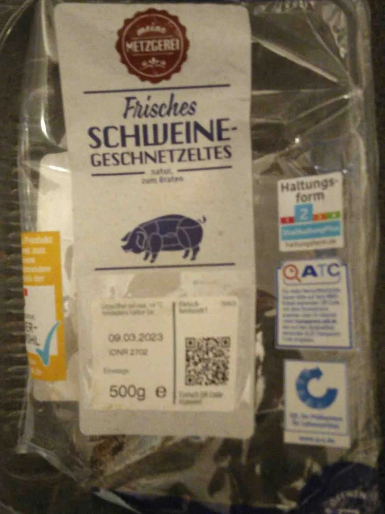 Schweine-Geschnetzeltes frisch