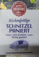 Küchenfertige Schnitzel paniert