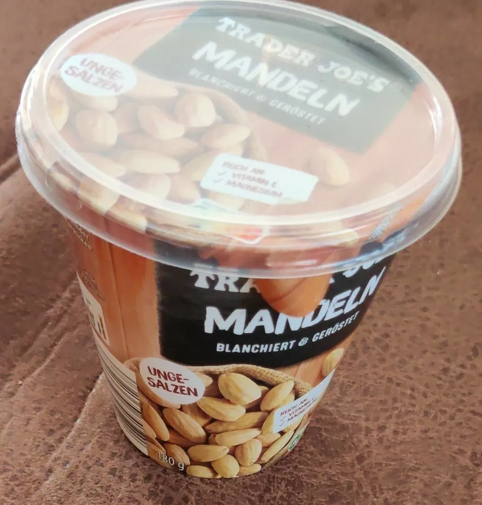 Mandel  blanchiert und geröstet