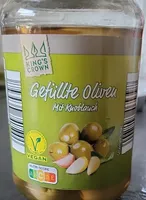 Gefüllte Oliven mit Knoblauch