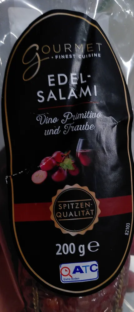 Edelsalami Wein & Traube