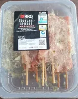 BBQ Souvlaki Spiesse Mariniert