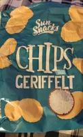 Chips geriffelt