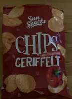 Chips geriffelt