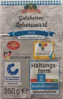 Gutsherren Leberwurst, grob