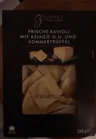 Frische ravioli mit asiago g. U. Und sommertrüffel