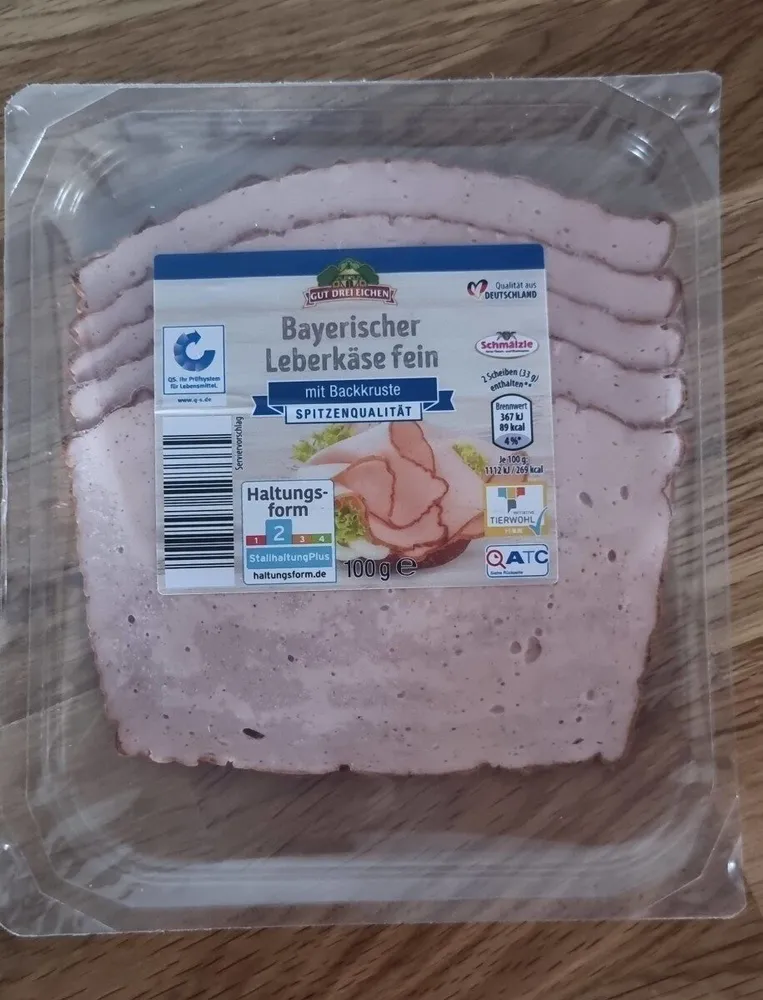 Bayerischer Leberkäse fein