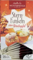 Stern-Funkeln süßer Bratapfel