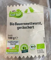 Bio Bauernmettwurst geräuchert
