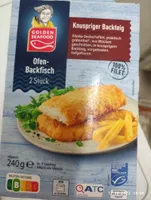Ofenbackfisch, knuspriger Backteig