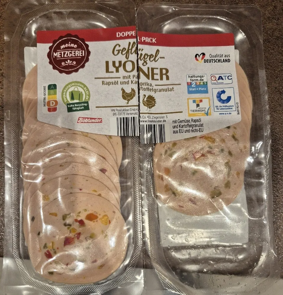 geflügel Lyoner