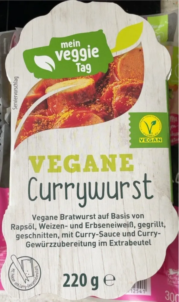 Vegane Currywurst