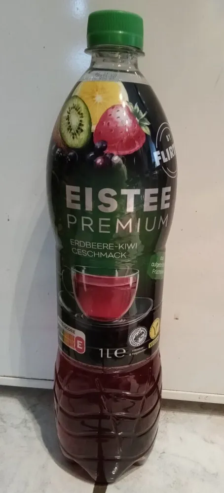 Eistee Premium Erdbeere Kiwi