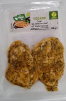 Vegane Steaks Typ Hähnchensteak mit Kräutermarinade