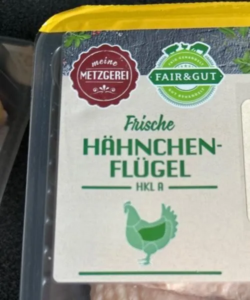 Frische Hähnchen Flügel