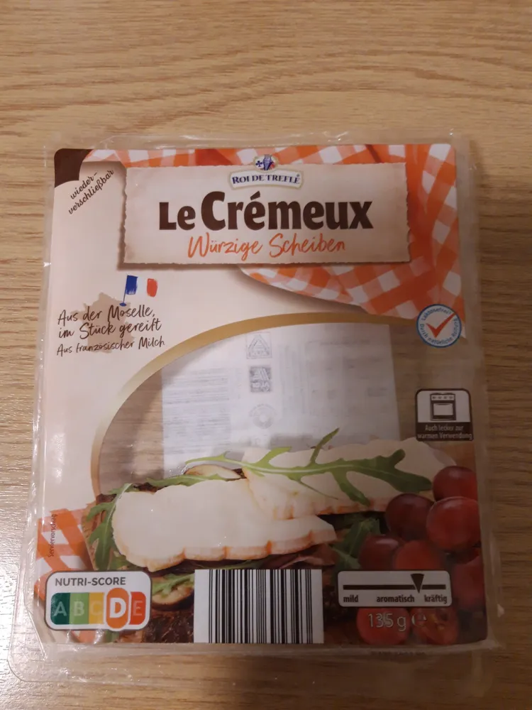 Brie in Scheiben