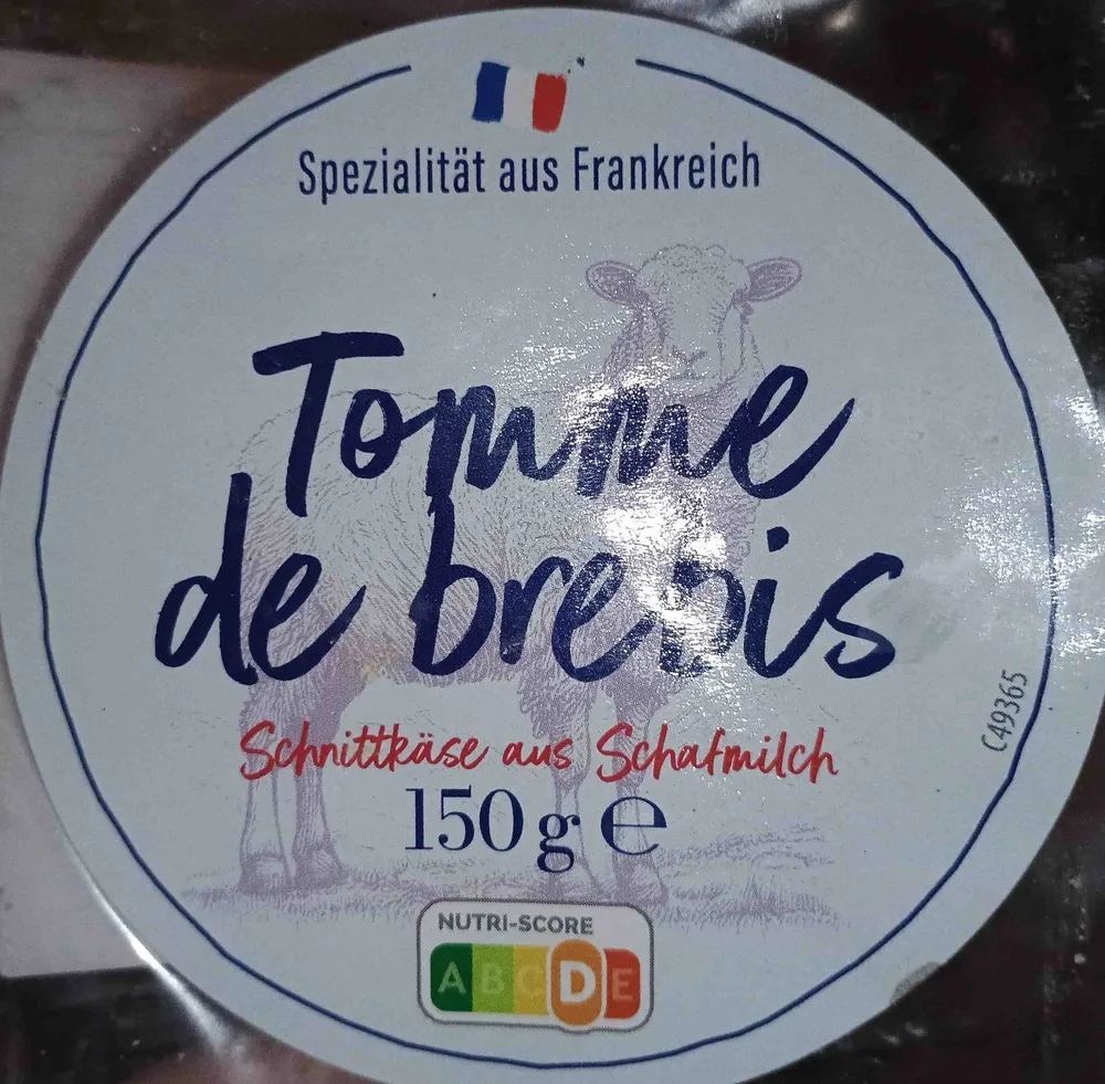 Tomme de Brebis, Schnittkäse aus Schafmilch, 50 % Fett i. Tr.