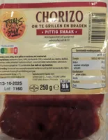 ALDI TESOROS DEL SUR Chorizo Wurstspezialität aus Spanien zum Grillen und Braten Mild gewürzt Aus der Kühlung 2.49€ 250g Packung 1kg 9.96€