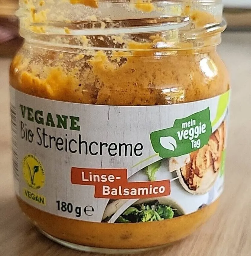 Vegane Bio Streichcreme Linse-Balsamico