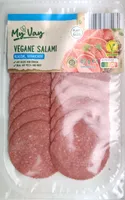 Vegane Salami, klassisch geräuchert