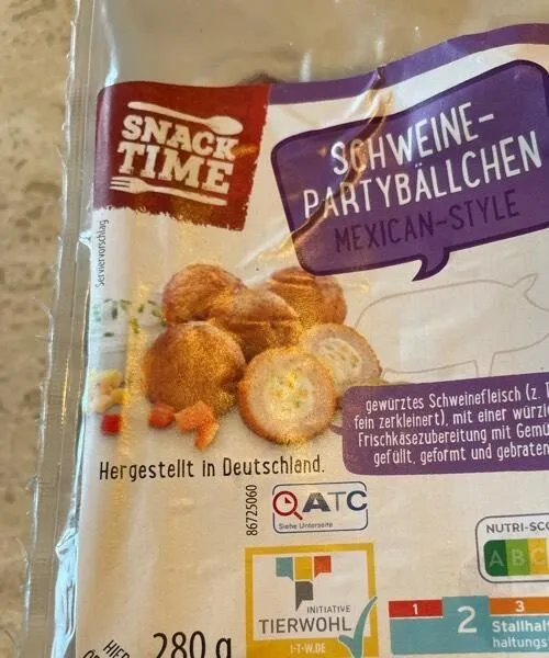 Schweine Partybällchen Mexican-Style