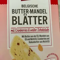 Belgische Butter-Mandel Blätter