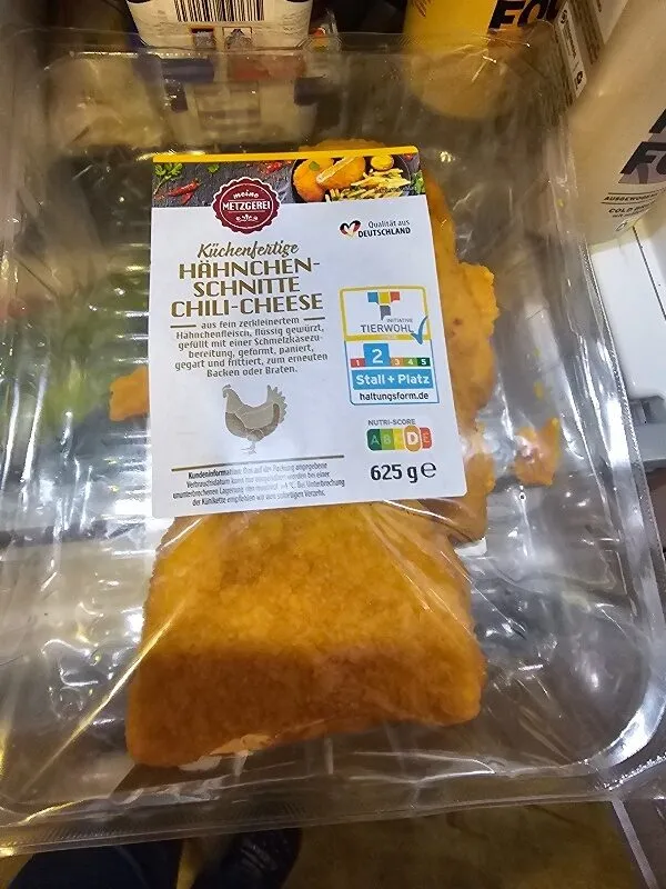 Chili Cheese Hähnchenschnitte