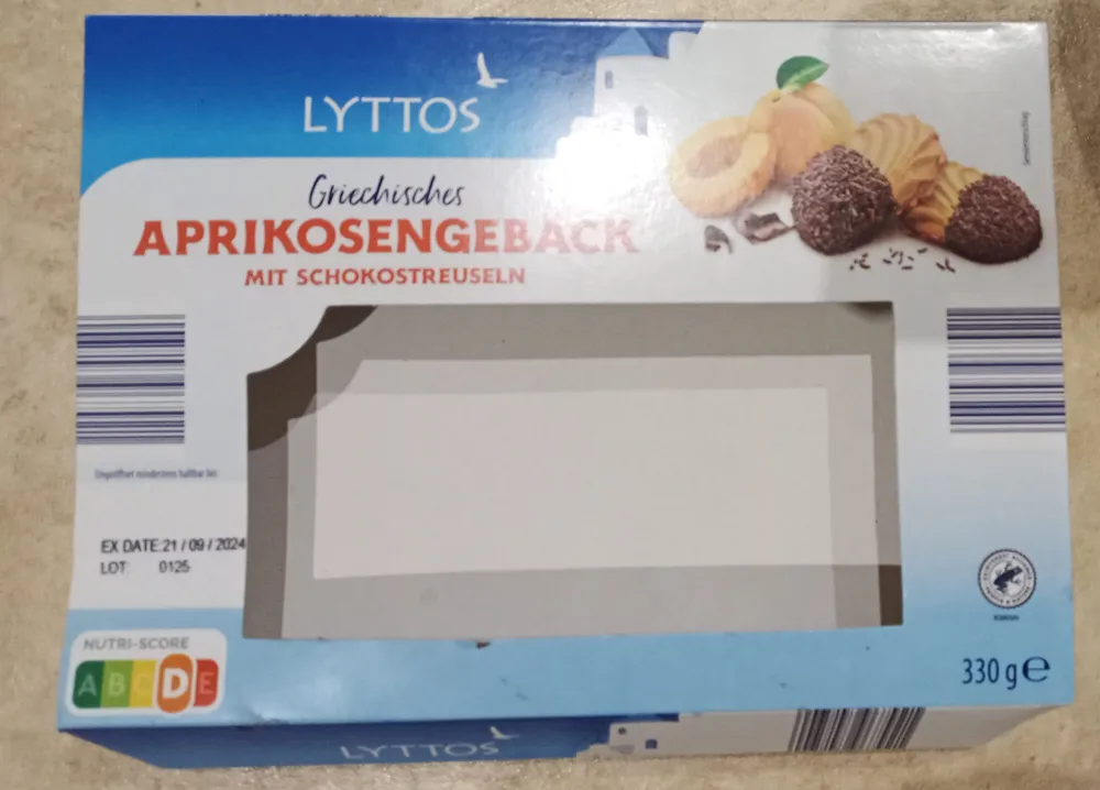 Griechisches Aprikosengebäck