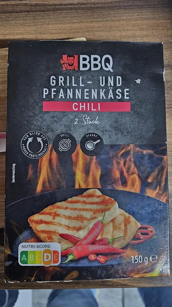 Grillkäse Chilli Knoblauch
